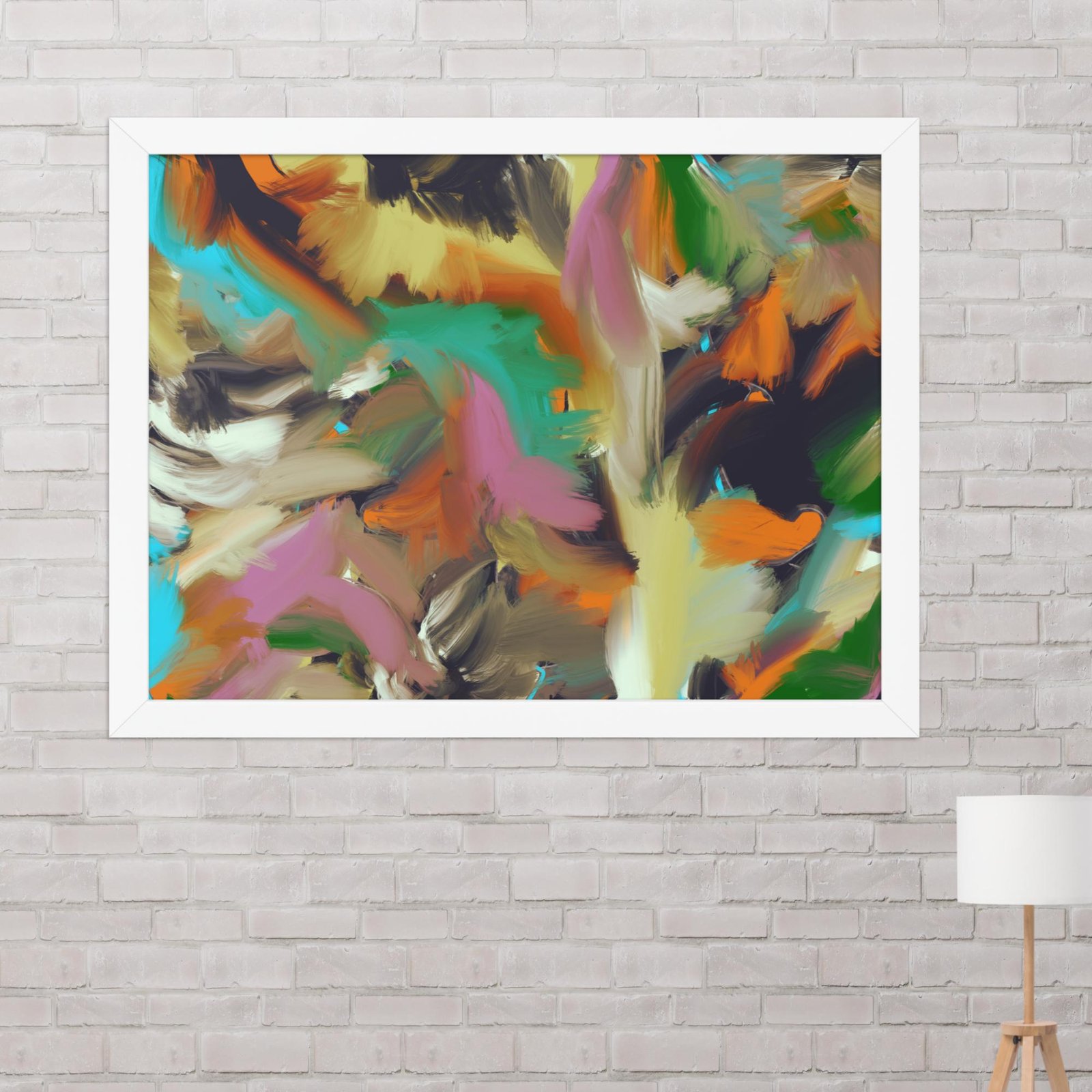 Hong Kong Abstract Poster Art - Image 7