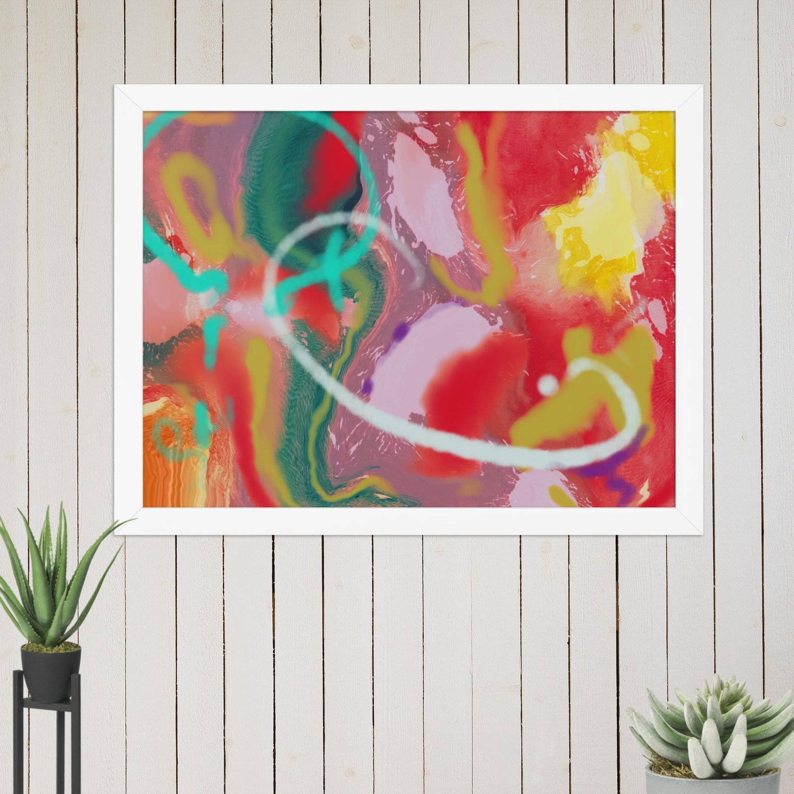 Fruitopia Abstract Painting - Image 7