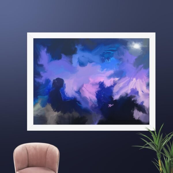 The Dream Traveller Abstract Painting - Image 7
