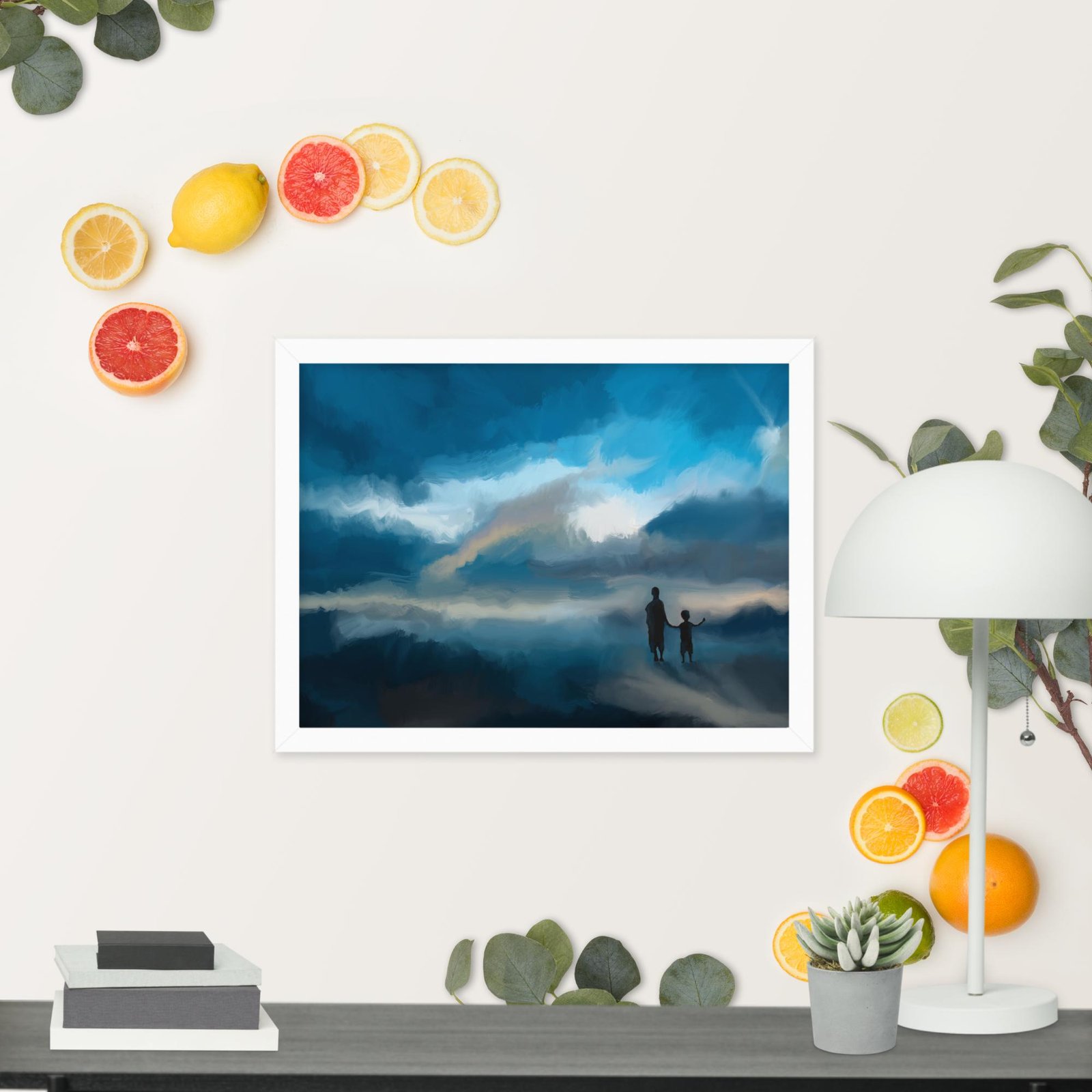 Starting Again - Abstract Painting -Poster - Image 6