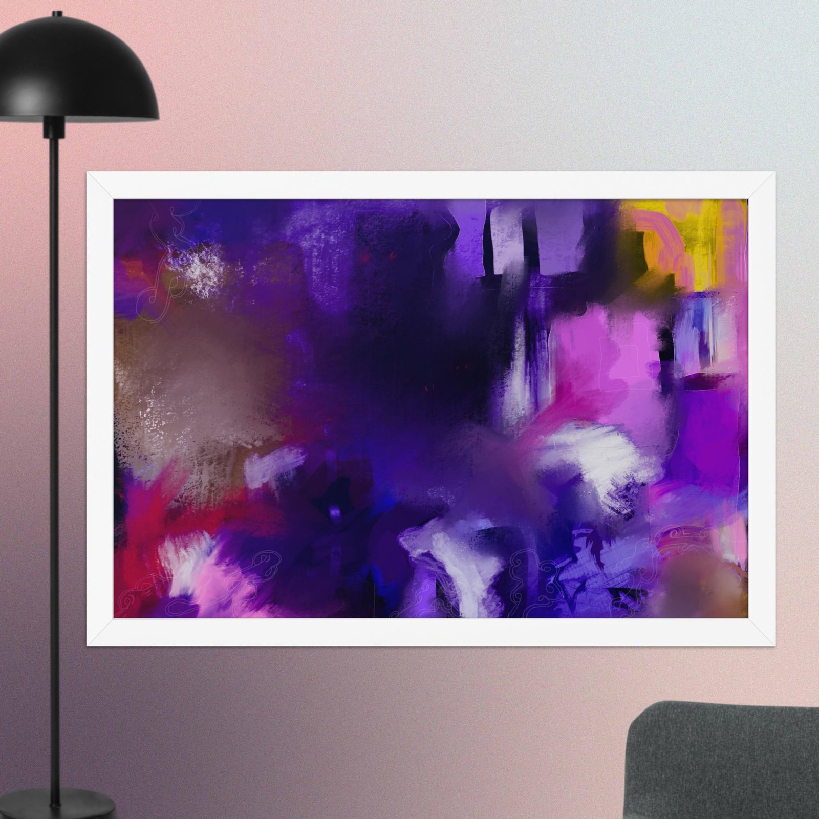 Zanadoo - Abstract Painting Poster - Image 9