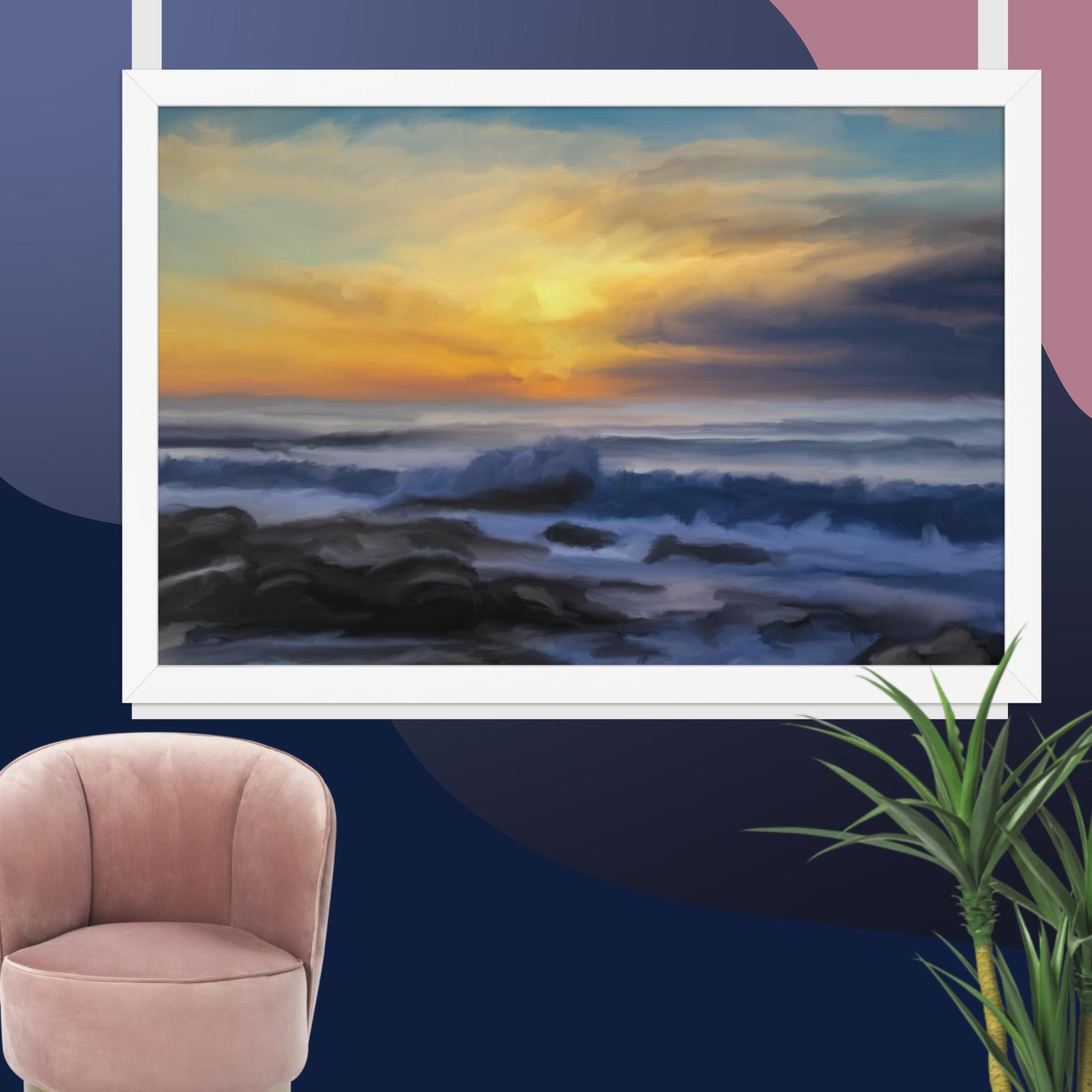 Freedom - Seascape Beach Painting Poster - Image 9