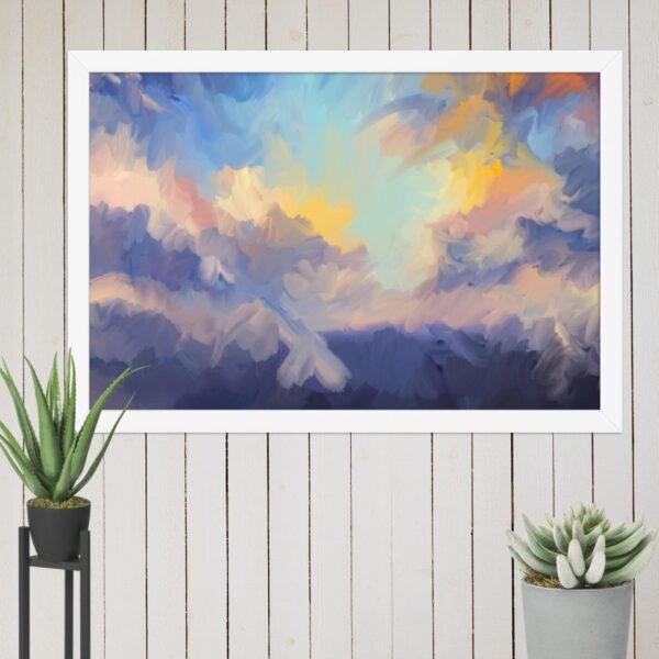 Devine Skies Abstract Poster - Image 9