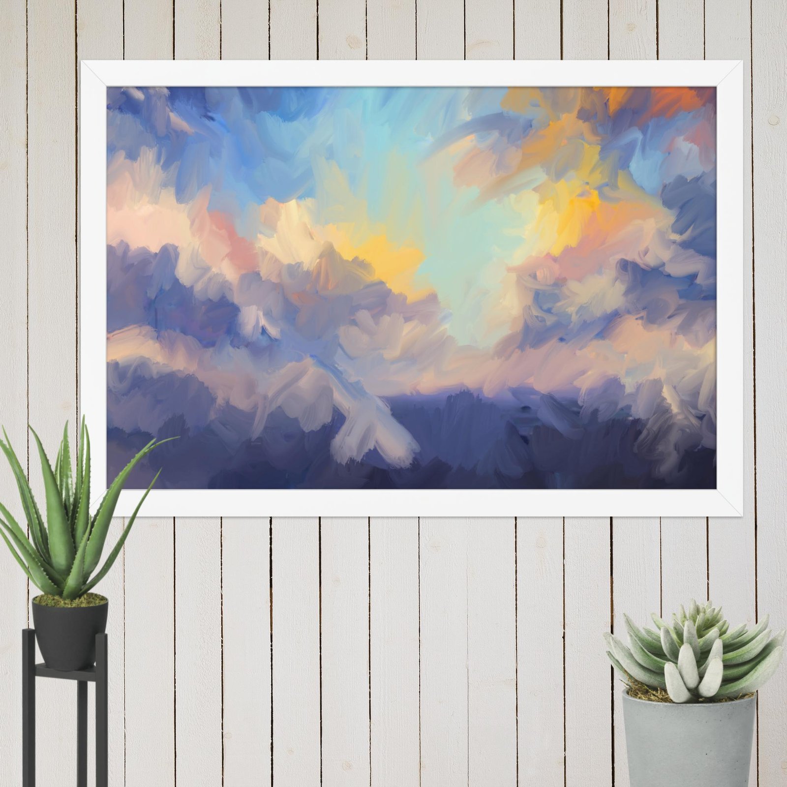 Devine Skies Abstract Poster - Image 9