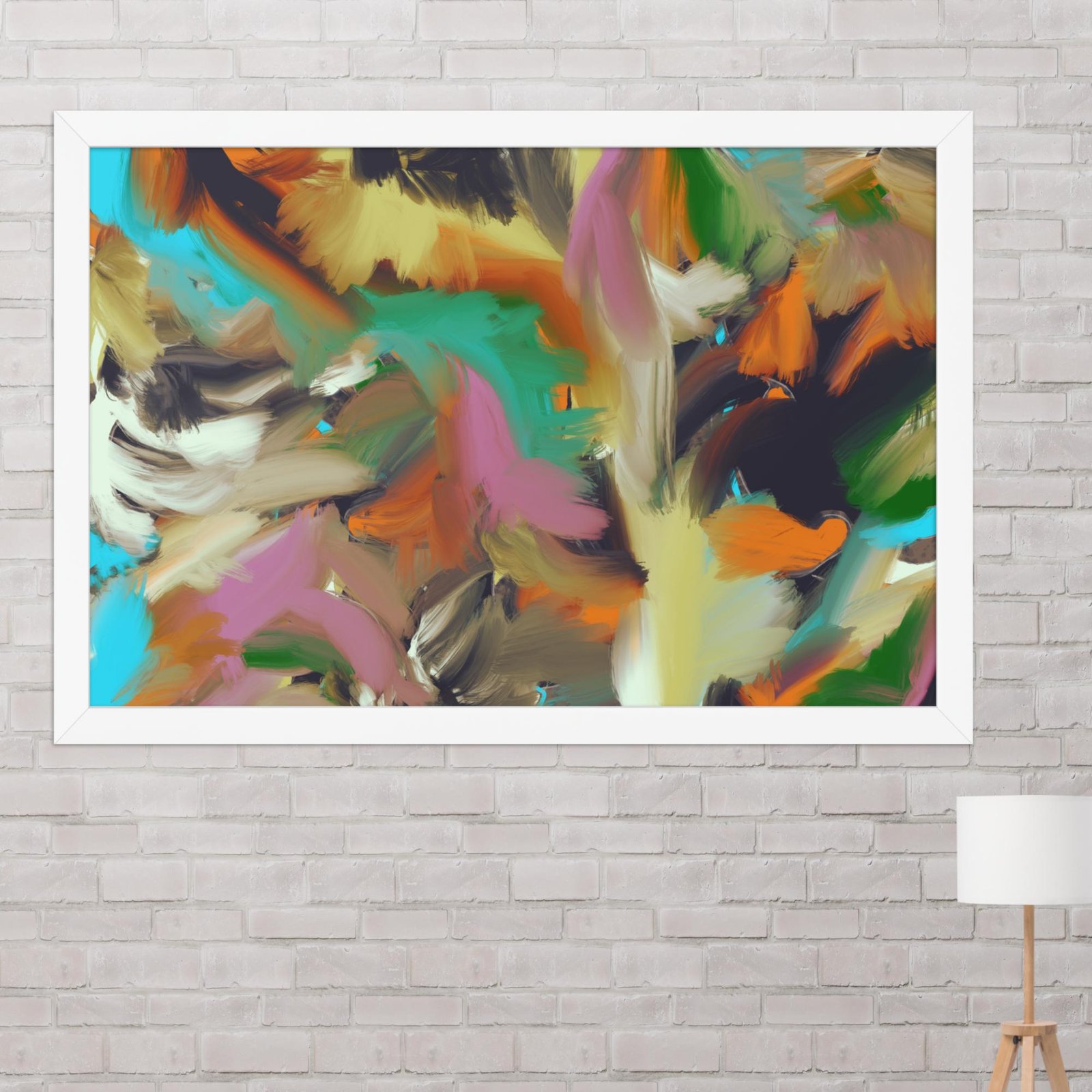 Hong Kong Abstract Poster Art - Image 9