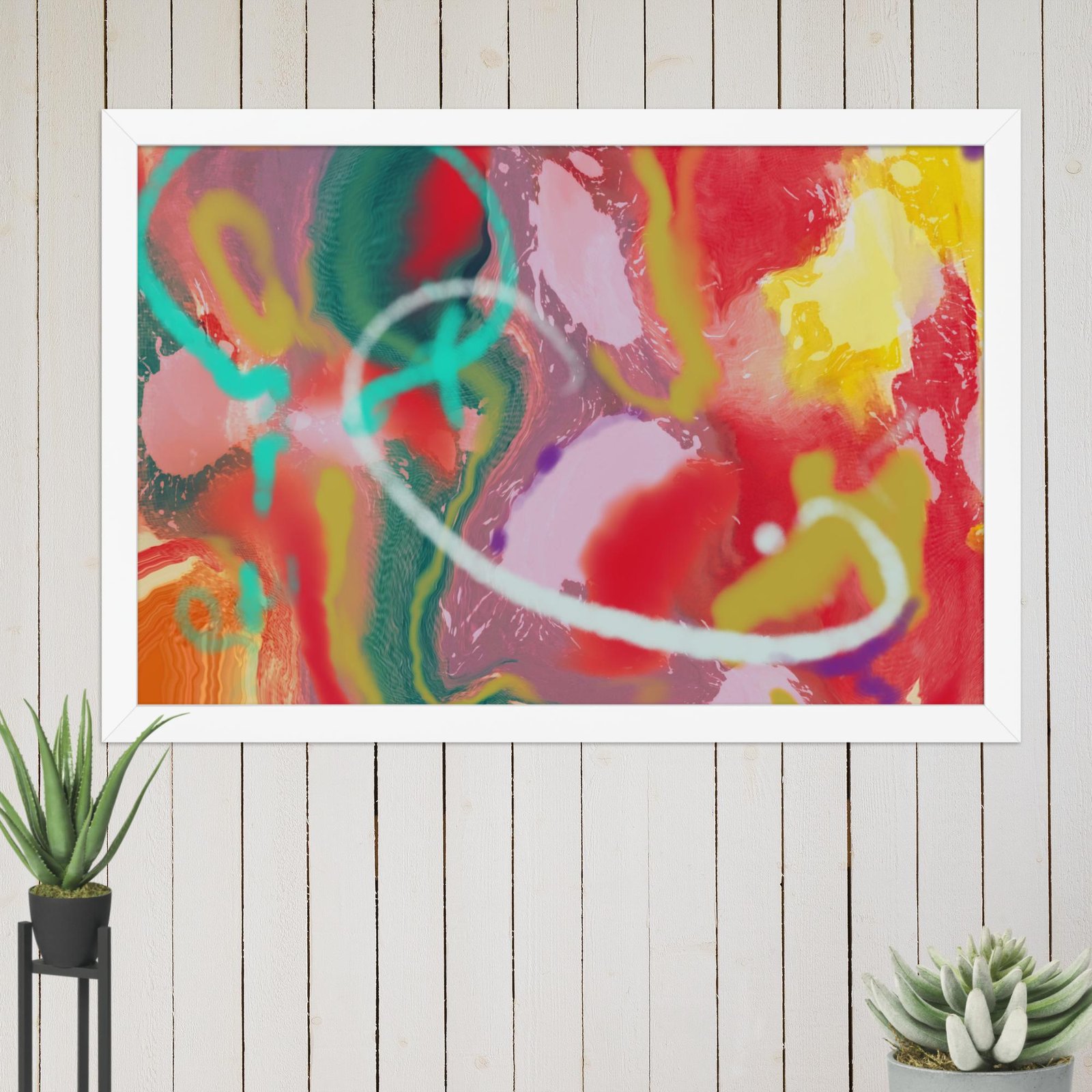 Fruitopia Abstract Painting - Image 9