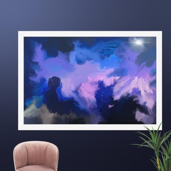 The Dream Traveller Abstract Painting - Image 9