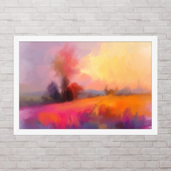 Tunisian Dreams - Abstract / Landscape Painting -Poster - Image 6