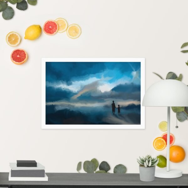 Starting Again - Abstract Painting -Poster - Image 8