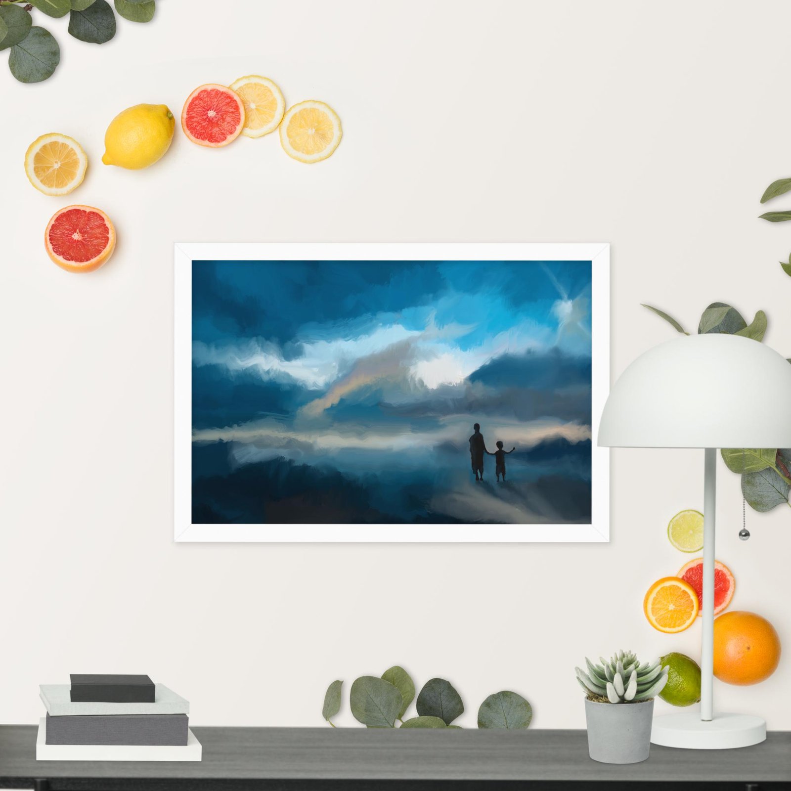 Starting Again - Abstract Painting -Poster - Image 8