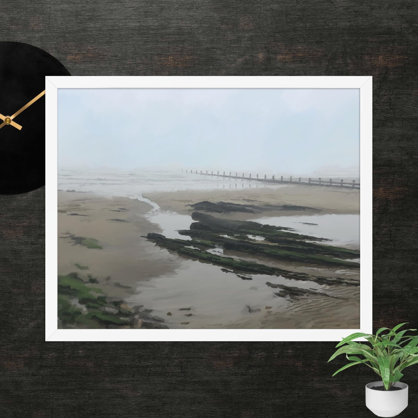 Hope Beach -Beach / Seascape Painting -Poster - Image 10