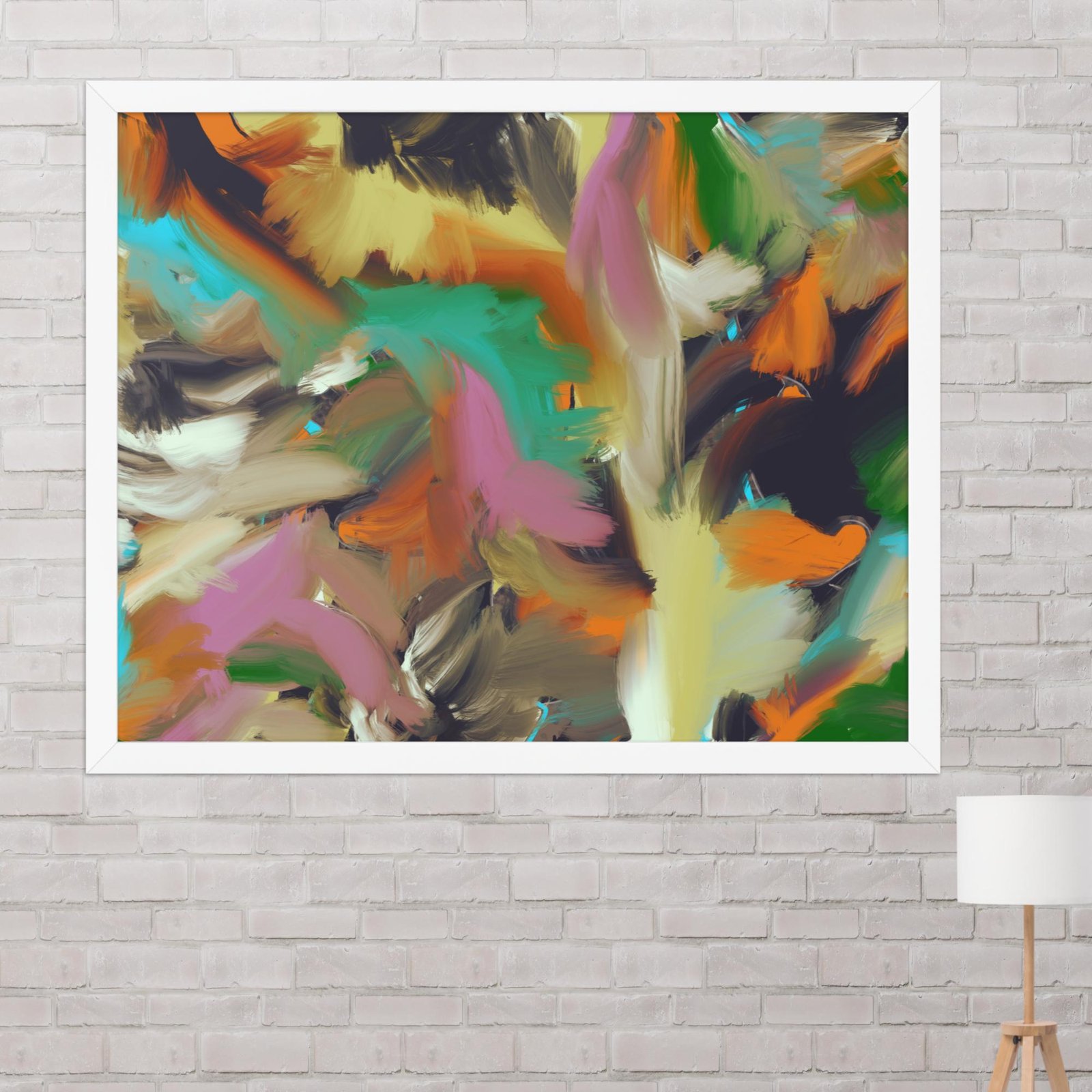 Hong Kong Abstract Poster Art - Image 11