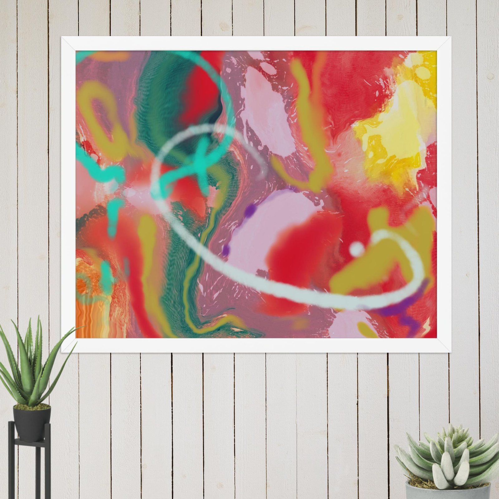 Fruitopia Abstract Painting - Image 11