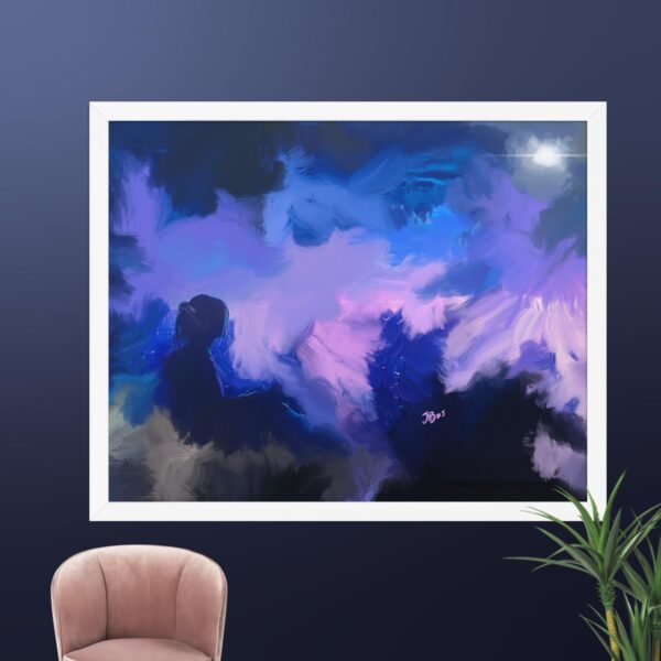 The Dream Traveller Abstract Painting - Image 11