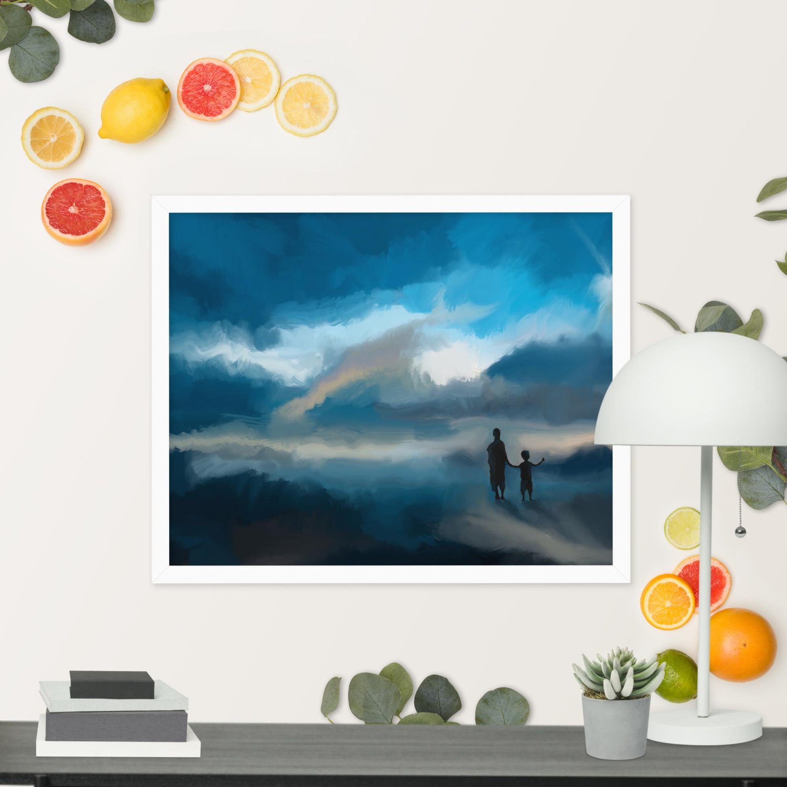Starting Again - Abstract Painting -Poster - Image 10
