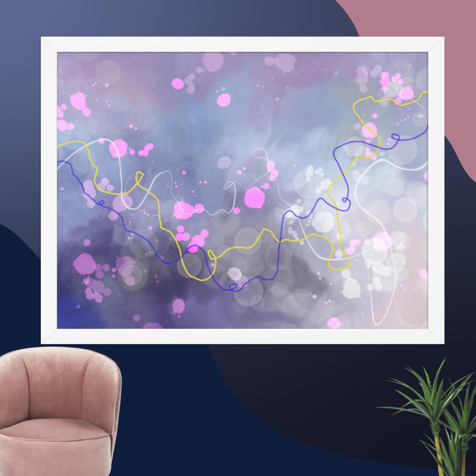 Serenity-abstract -poster