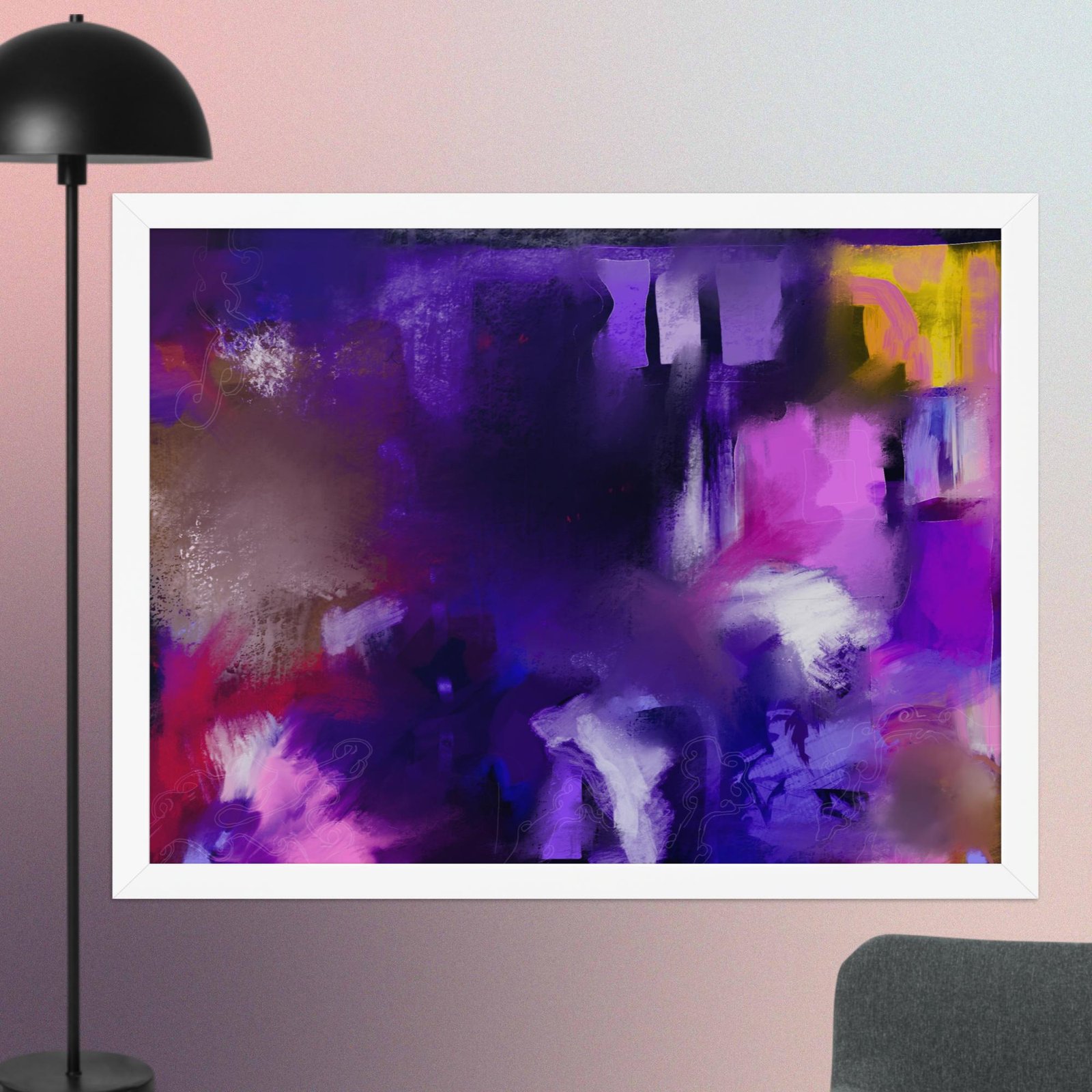 Zanadoo - Abstract Painting Poster - Image 12