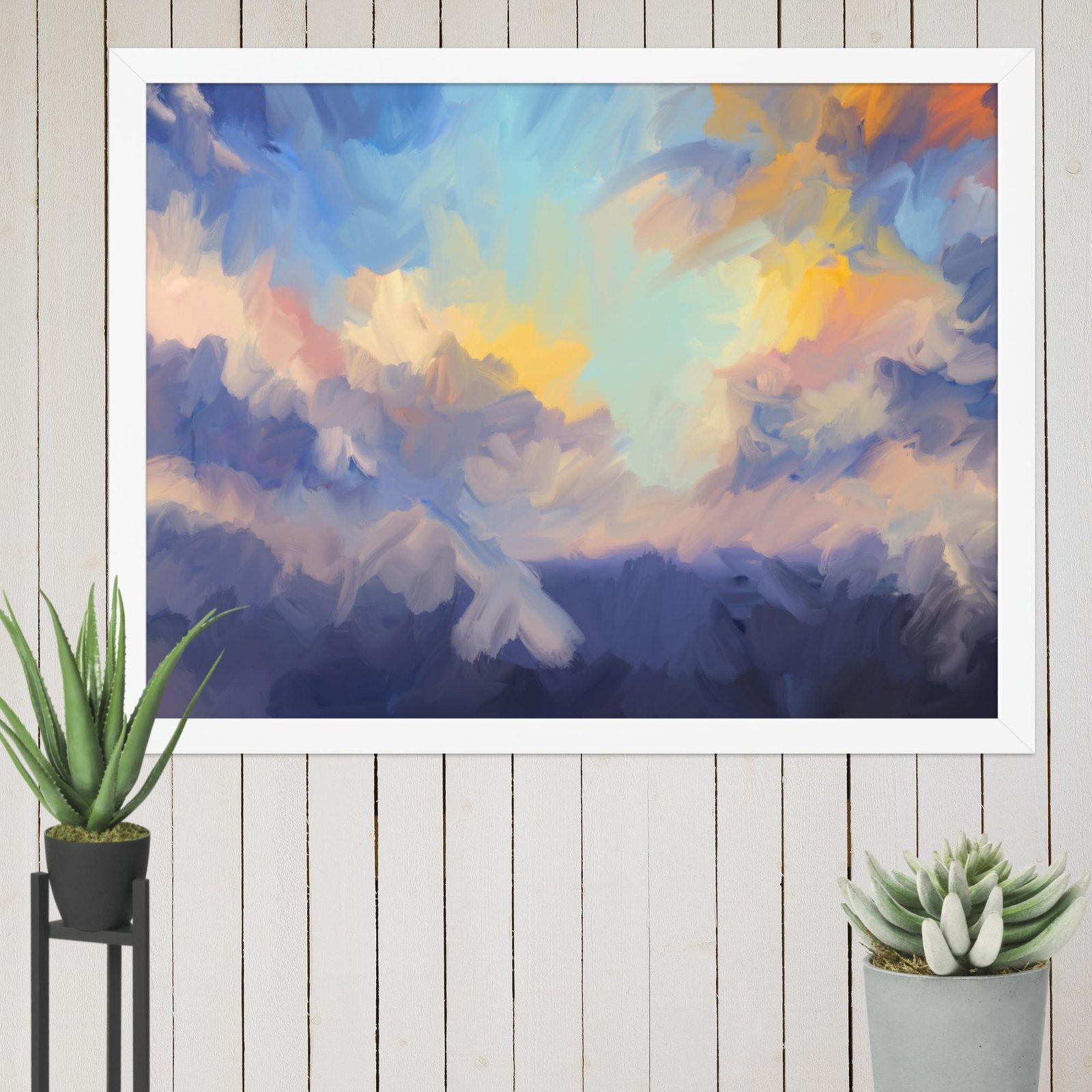 Devine Skies Abstract Poster - Image 12