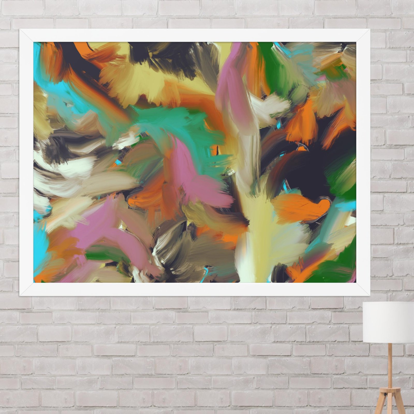 Hong Kong Abstract Poster Art - Image 12
