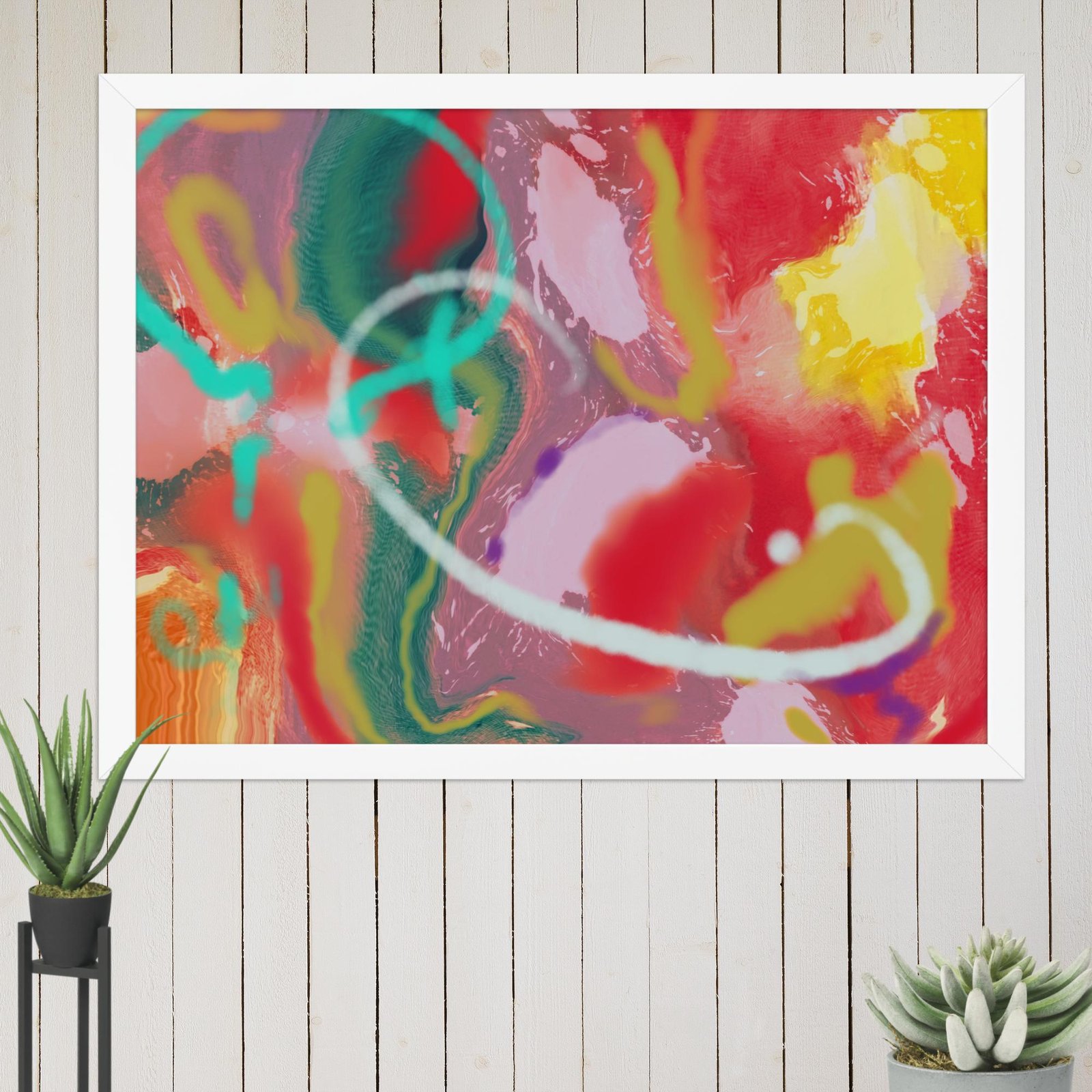 Fruitopia Abstract Painting - Image 12