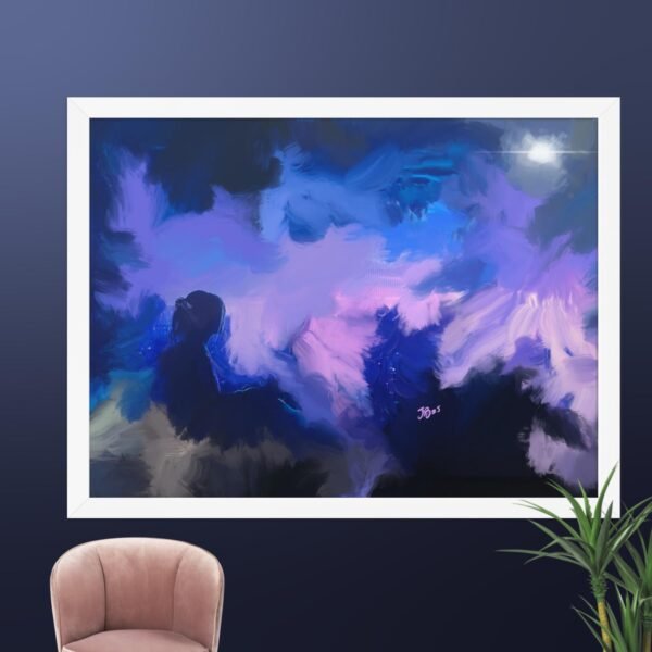 The Dream Traveller Abstract Painting - Image 12