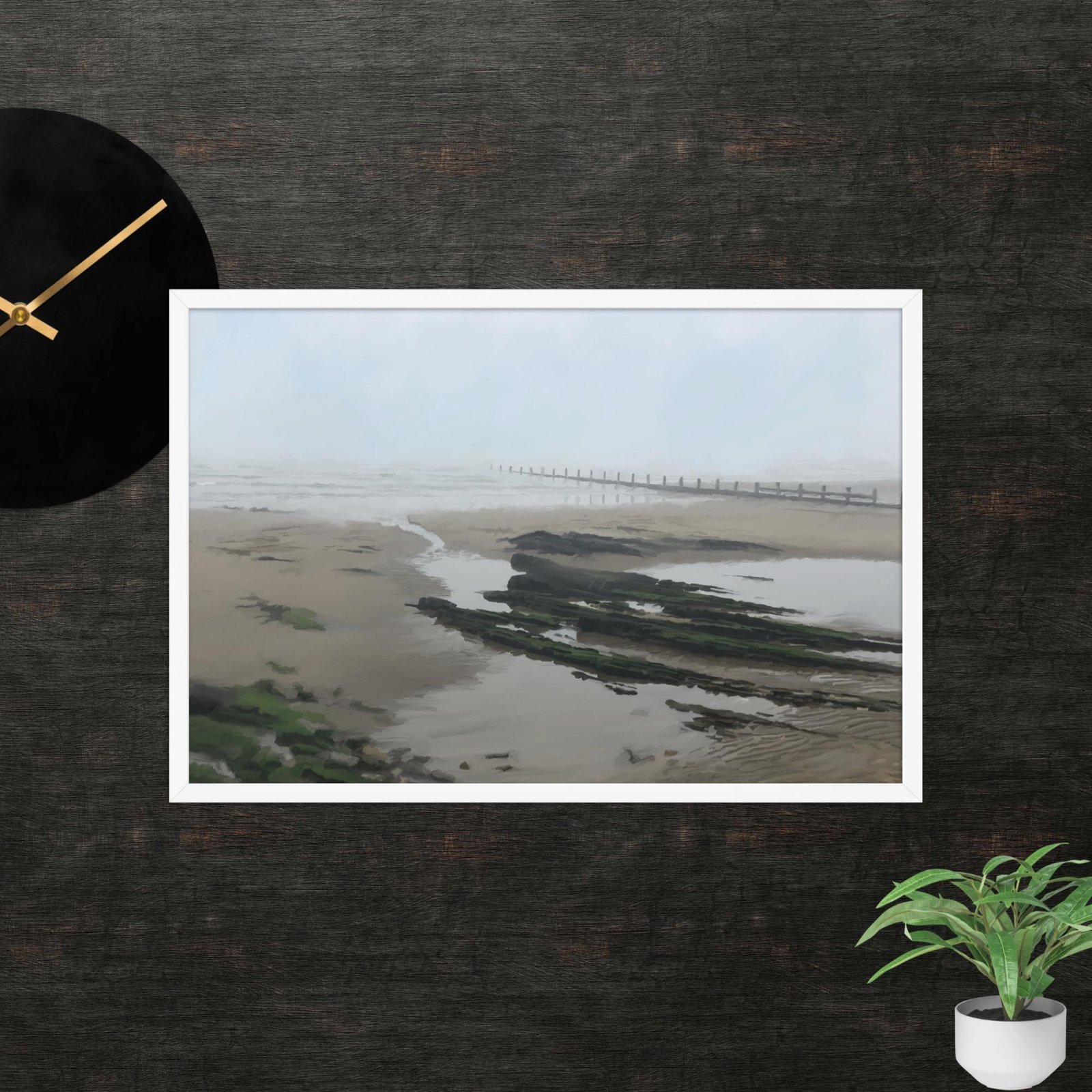 Hope Beach -Beach / Seascape Painting -Poster - Image 14