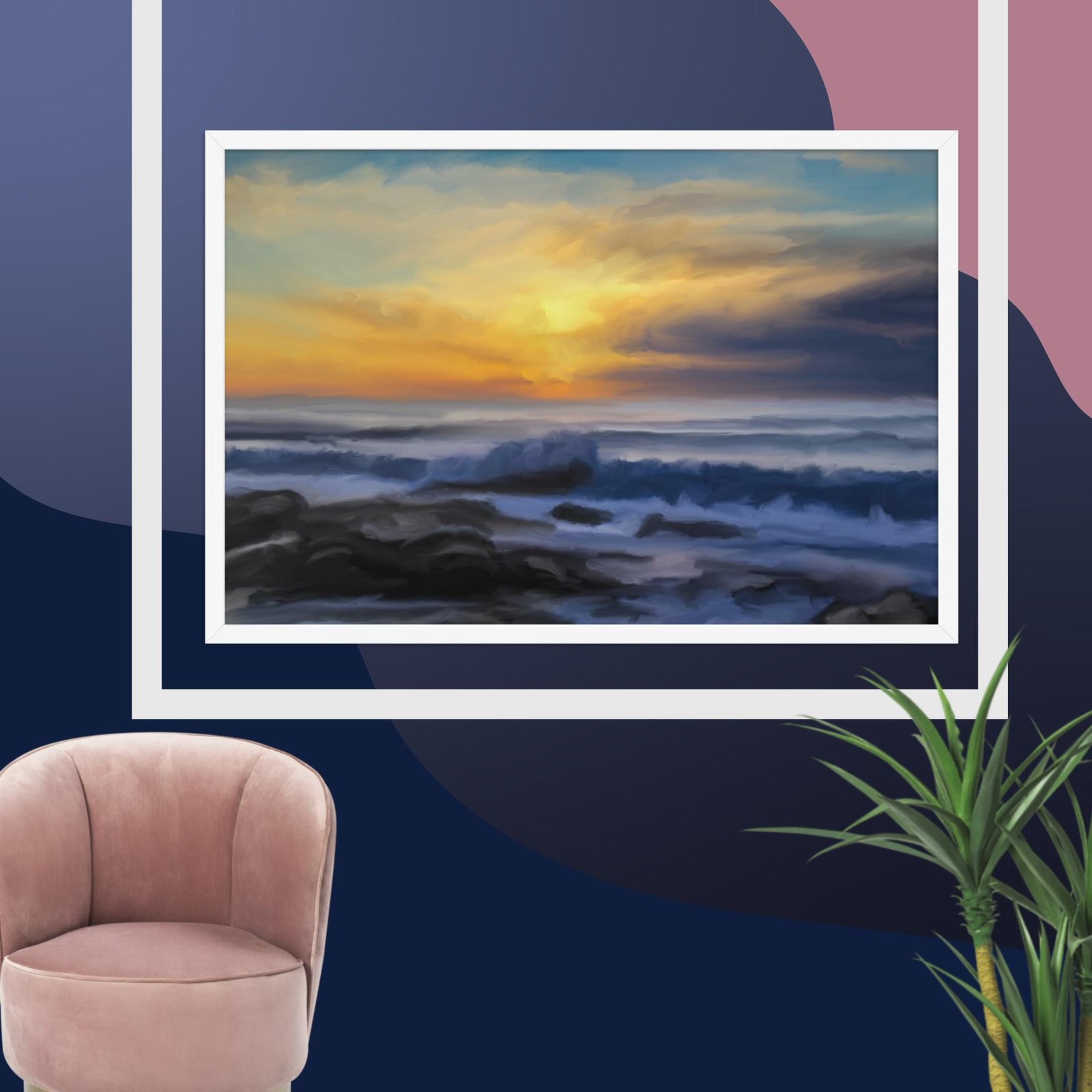 Freedom - Seascape Beach Painting Poster - Image 14