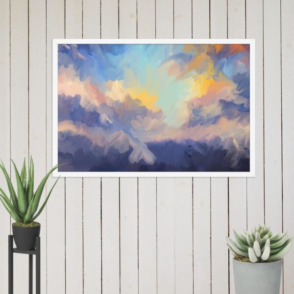 Devine Skies Abstract Poster - Image 14