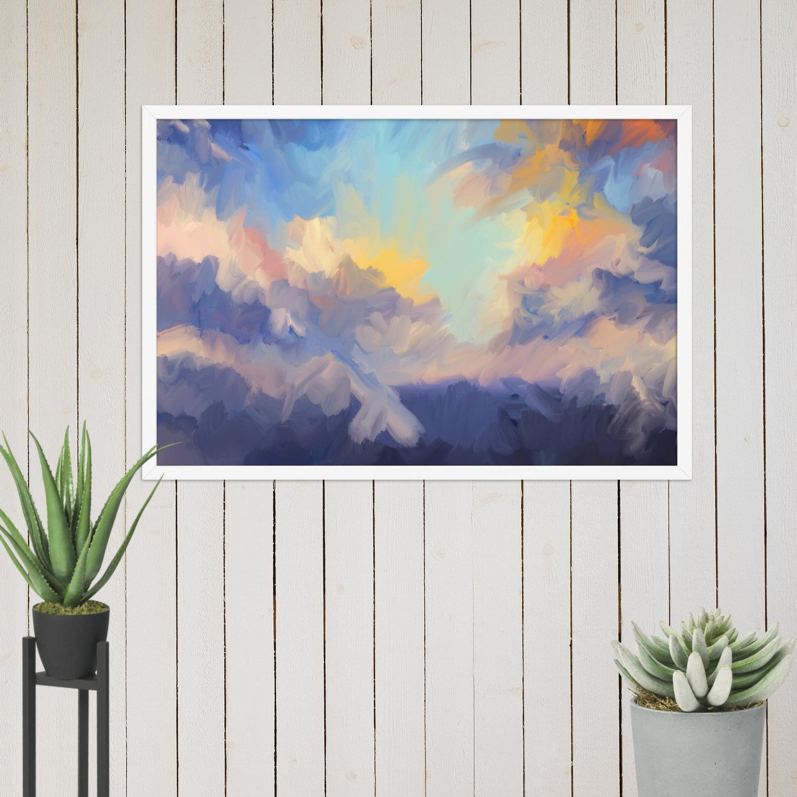 Devine Skies Abstract Poster - Image 14