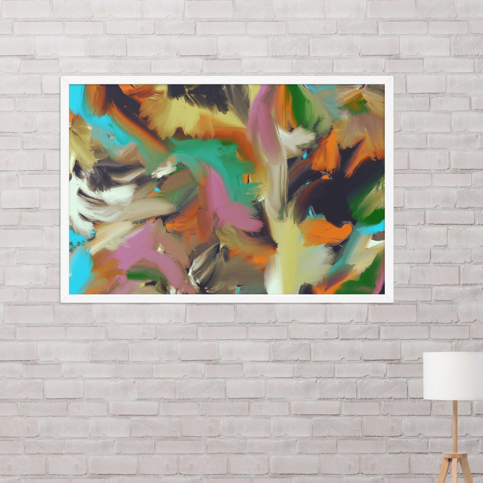 Hong Kong Abstract Poster Art - Image 14