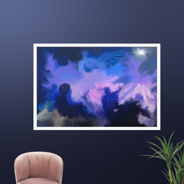 The Dream Traveller Abstract Painting - Image 14