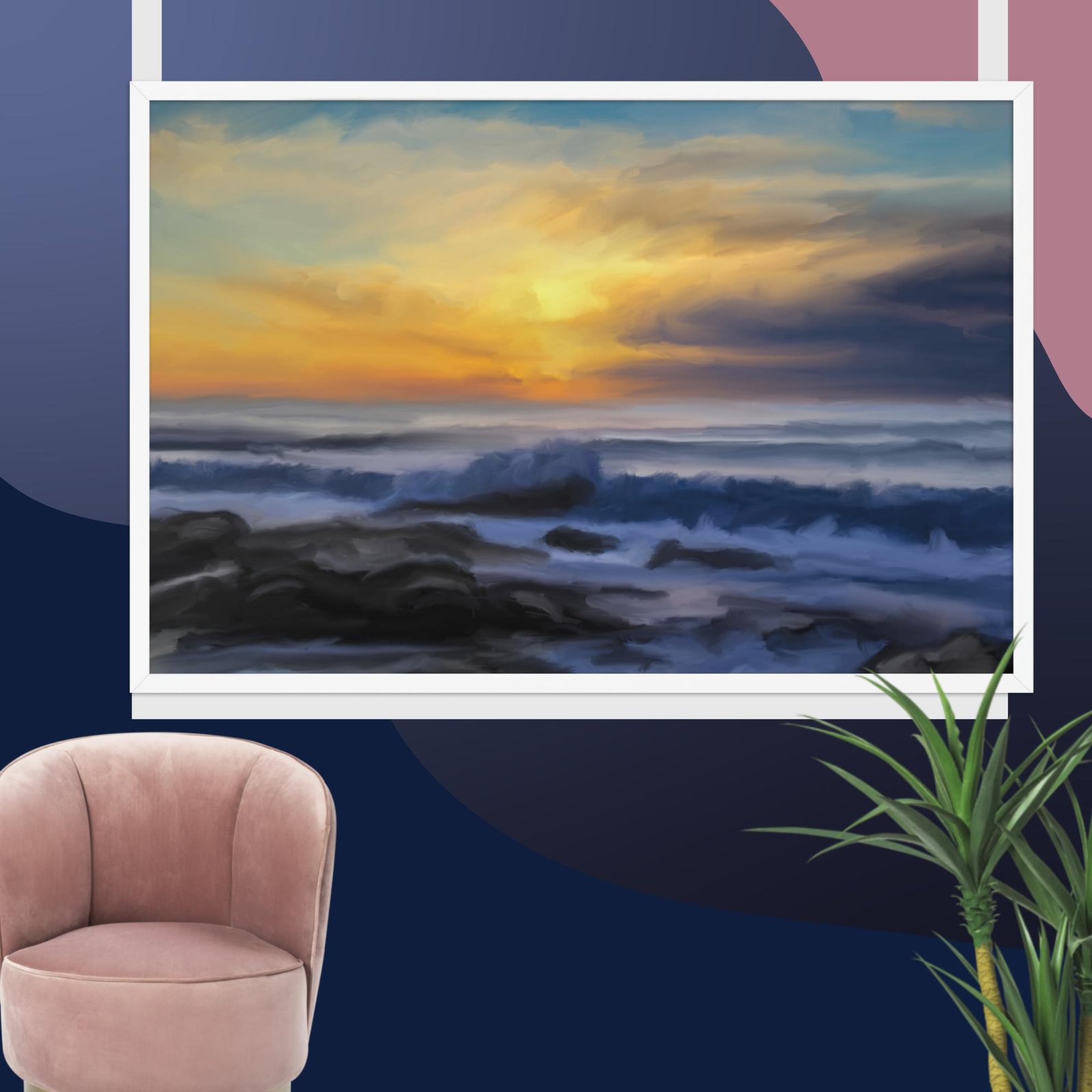 Freedom - Seascape Beach Painting Poster - Image 16