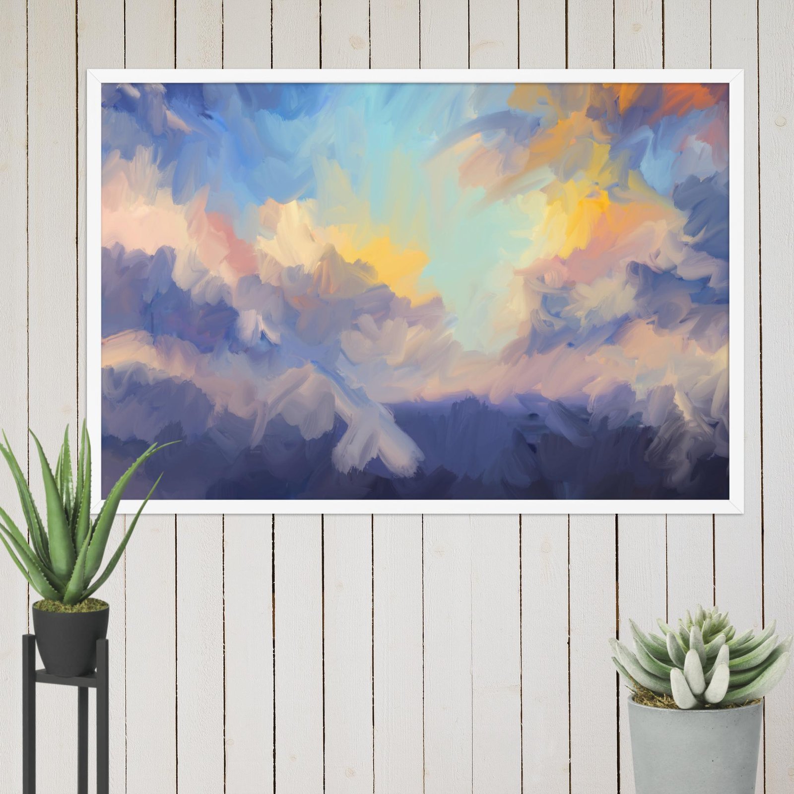 Devine Skies Abstract Poster - Image 16