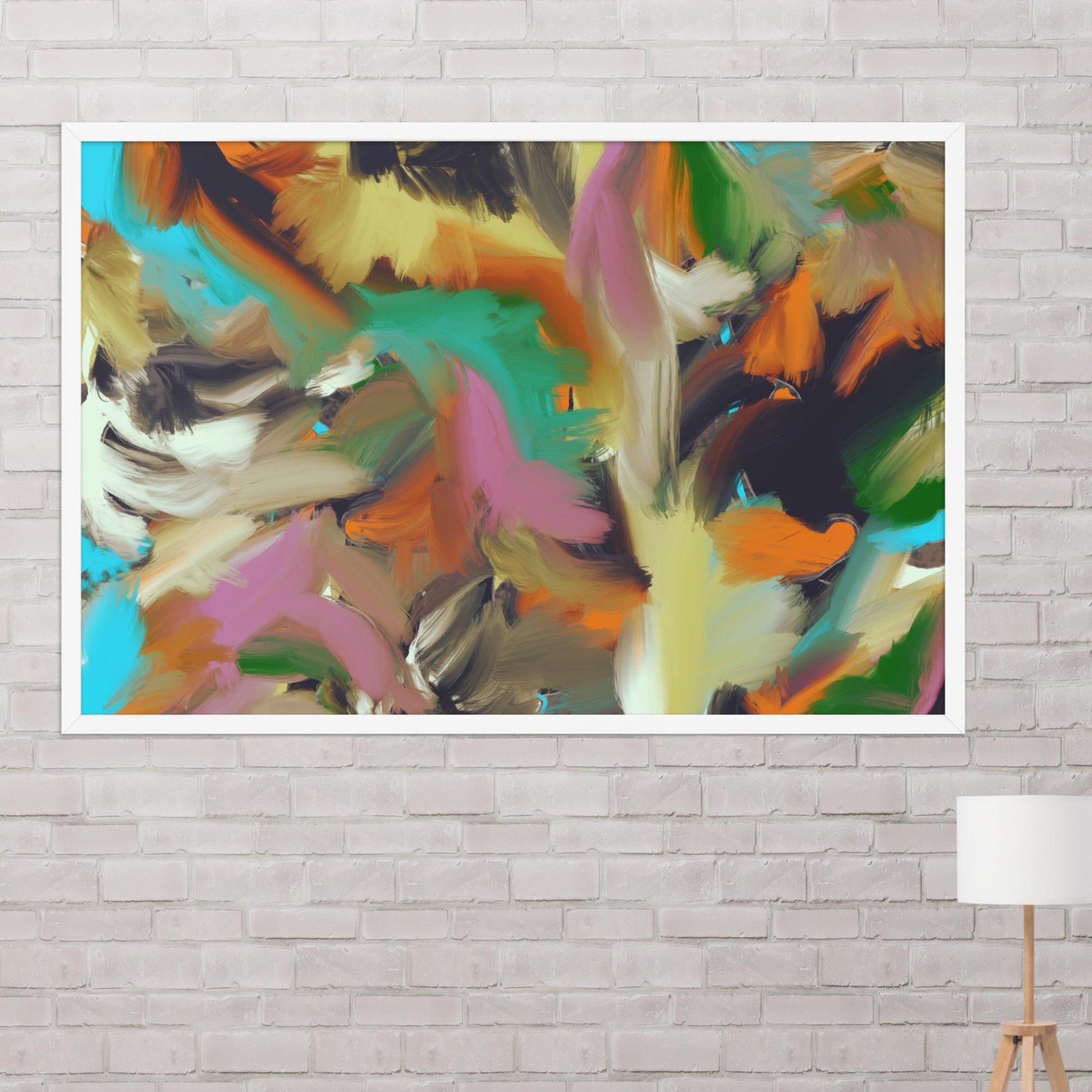 Hong Kong Abstract Poster Art - Image 16
