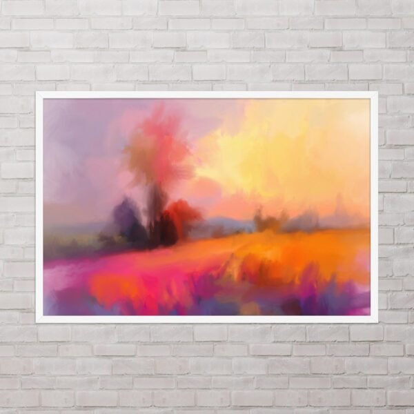 Tunisian Dreams - Abstract / Landscape Painting -Poster - Image 10