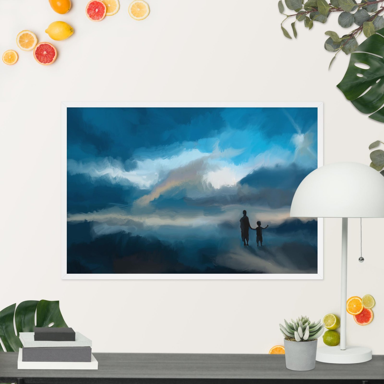 Starting Again - Abstract Painting -Poster - Image 4