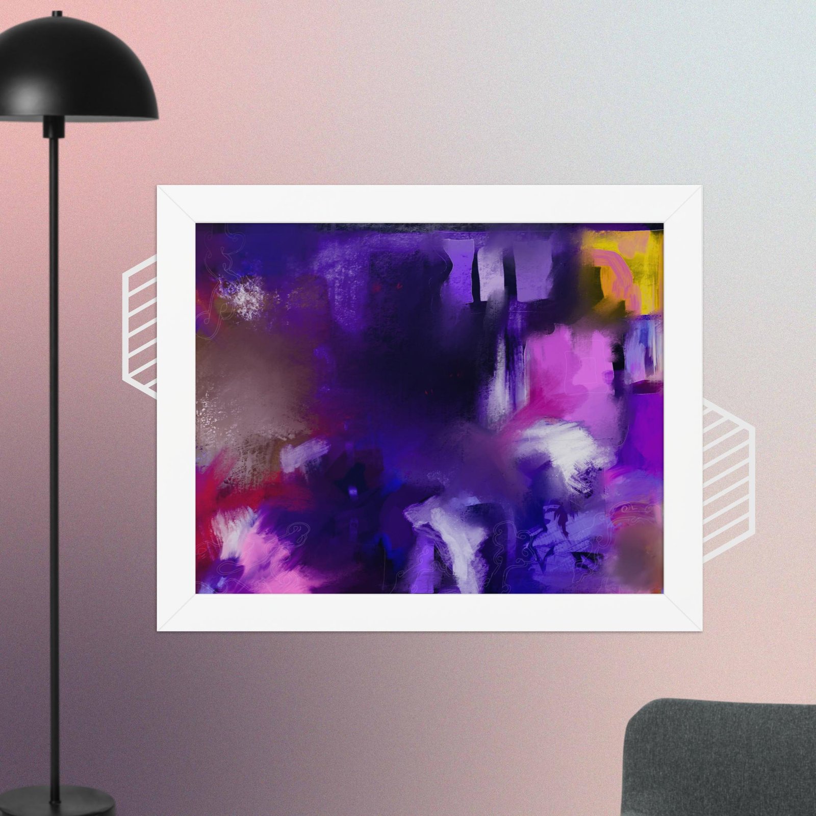 Zanadoo - Abstract Painting Poster - Image 3