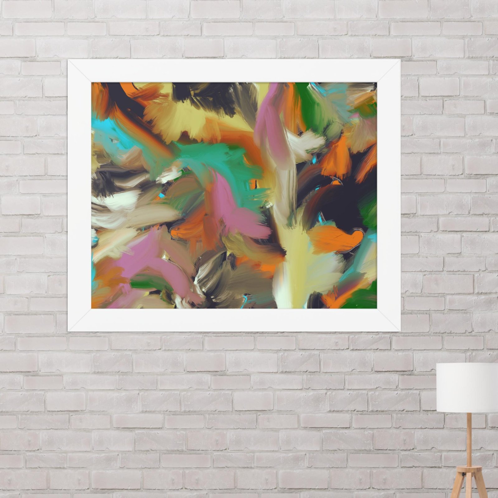 Hong Kong Abstract Poster Art - Image 3