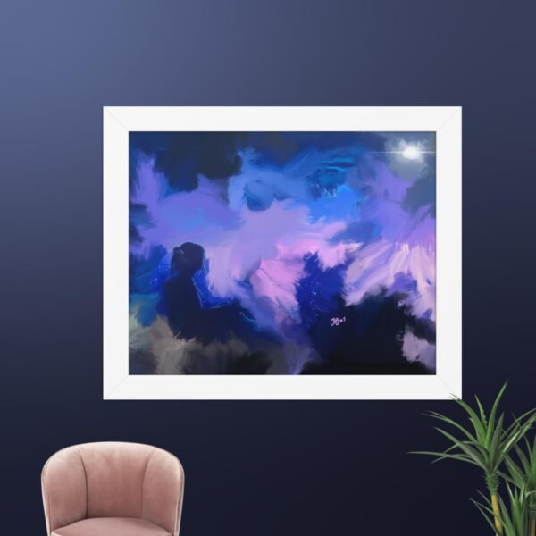 The Dream Traveller Abstract Painting - Image 3