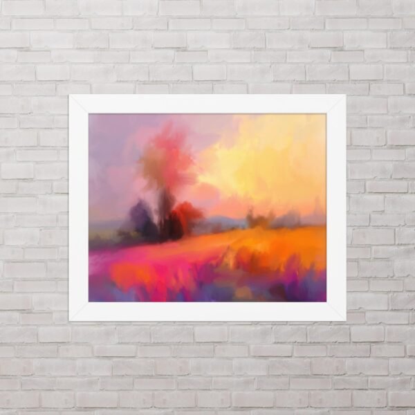 Tunisian Dreams - Abstract / Landscape Painting -Poster - Image 3