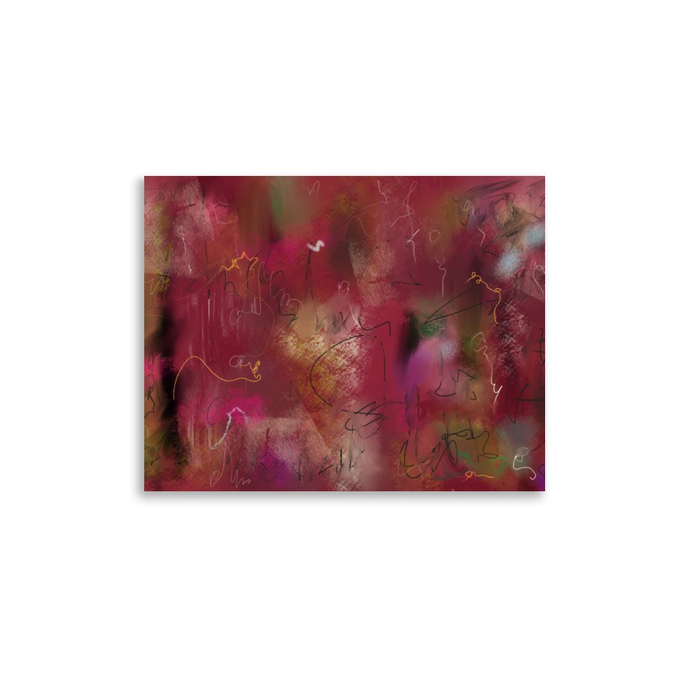Awooga - Abstract Painting - Poster - Image 3
