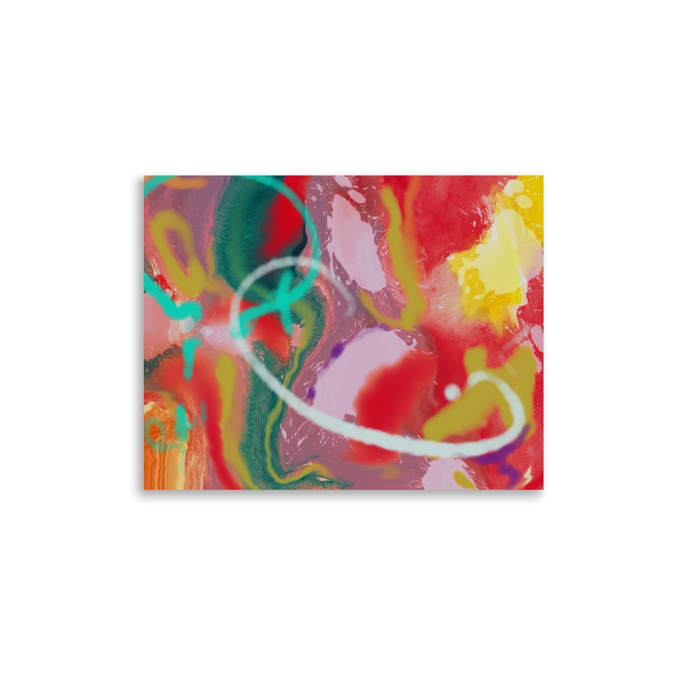 Fruitopia - Abstract Painting - Poster - Image 3