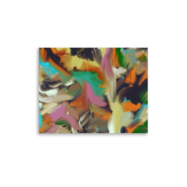 Hong Kong -Abstract Painting -Poster - Image 3