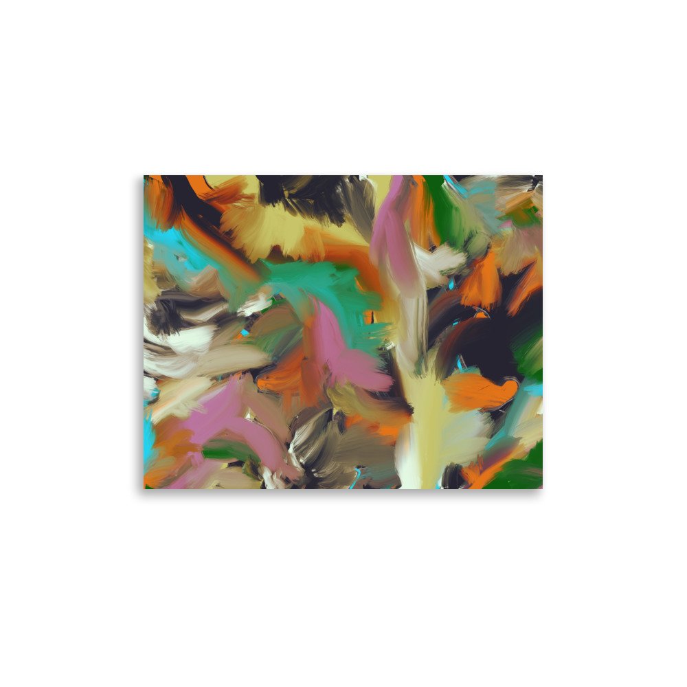 Hong Kong -Abstract Painting -Poster - Image 3