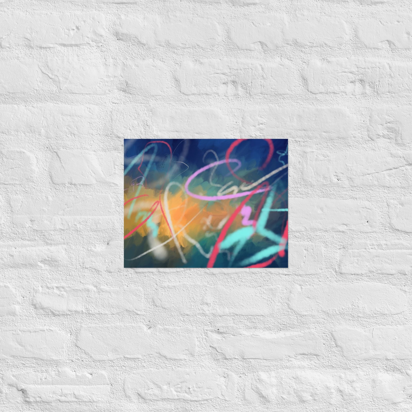 Energised -Abstract -Graffiti Art -Poster - Image 4