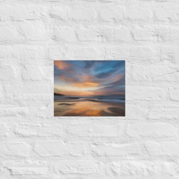 Home Coming - beach / Seascape Painting -Poster - Image 4