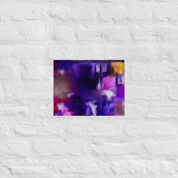 Zanadoo -Abstract Painting -Poster - Image 4