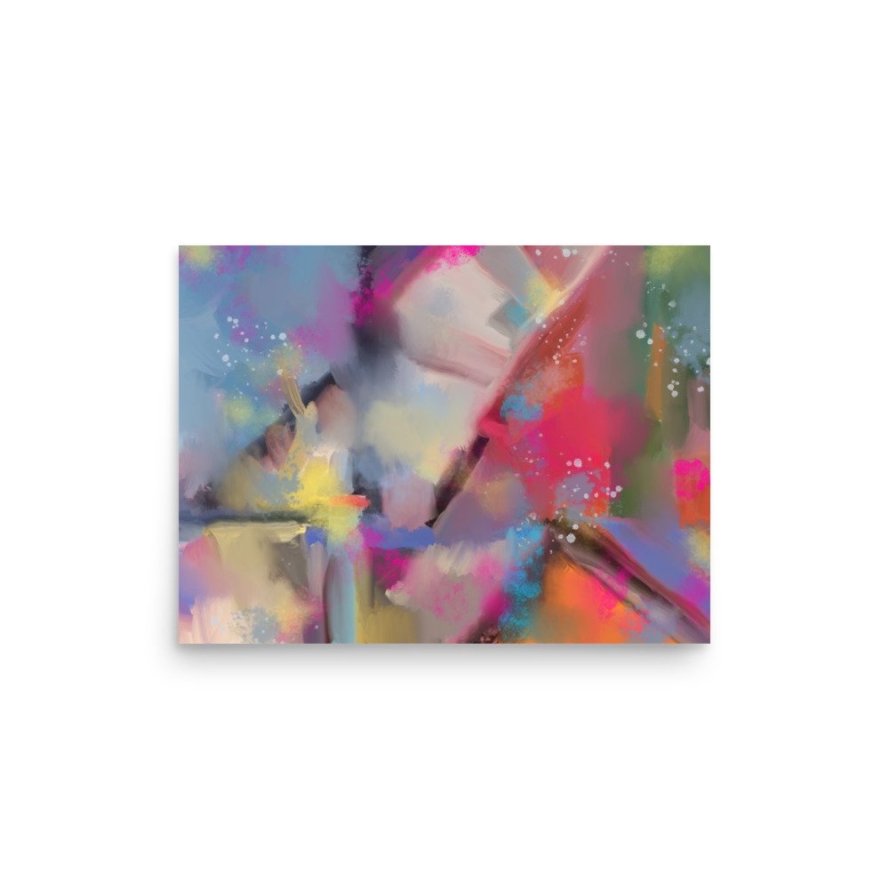 Jupiter- Abstract Painting - Poster - Image 4