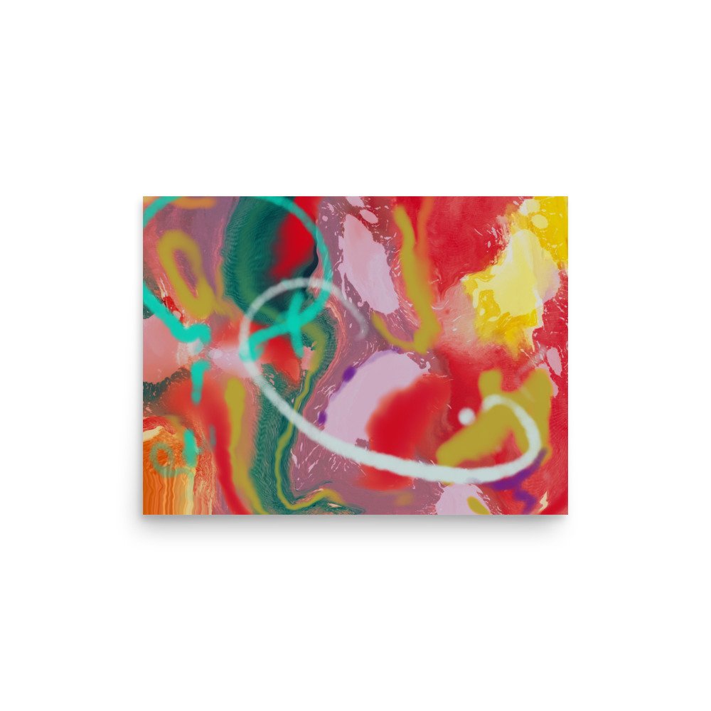 Fruitopia - Abstract Painting - Poster - Image 4