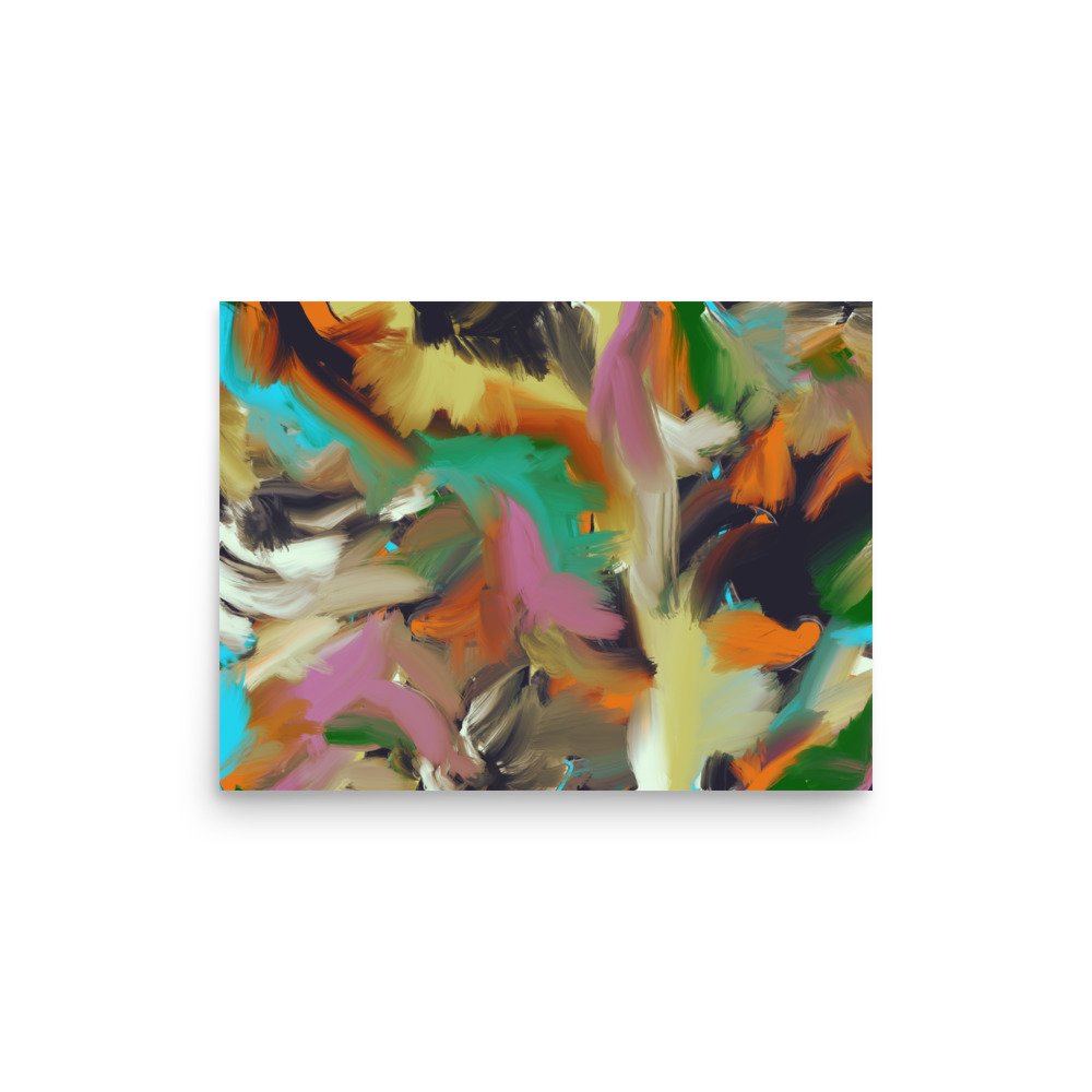 Hong Kong -Abstract Painting -Poster - Image 4